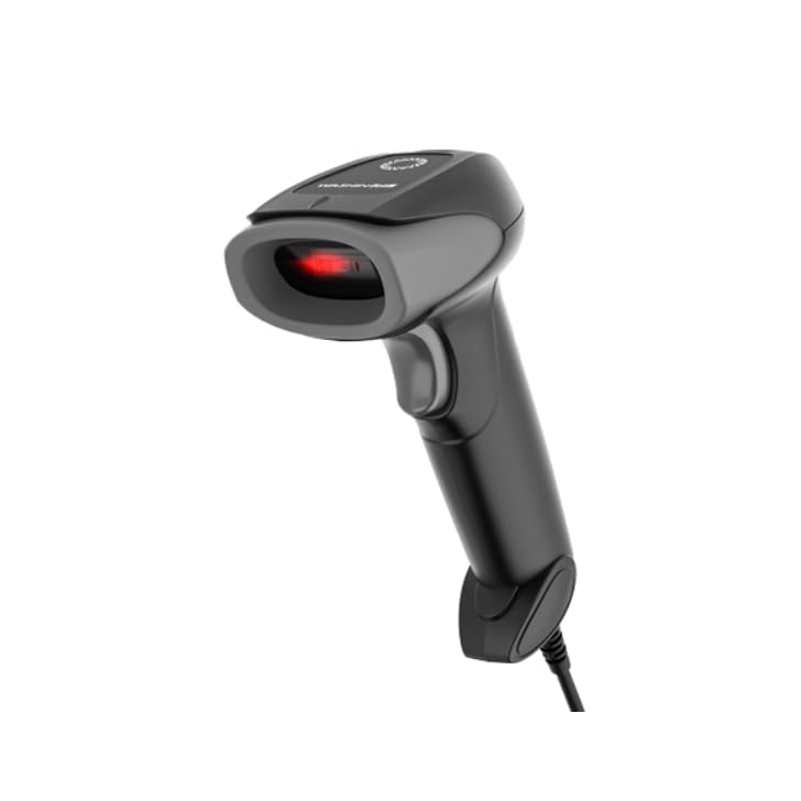 ハンドヘルド1D イメージャースキャナー WS3206 バーコードリーダー インターフェースUSB モバイル機器の画面からバーコードを読み取りが可能 頑丈なシェルと頑丈なデザインは2ｍの耐落下性 コンパクト 物流ハンドスキャン レーザー